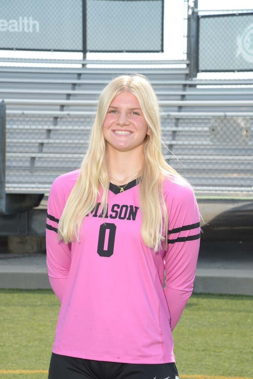 Anneliese is a senior on the Mason Girls Soccer Team.